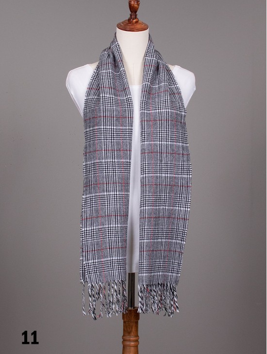 Fashion Plaid Premium Scarf